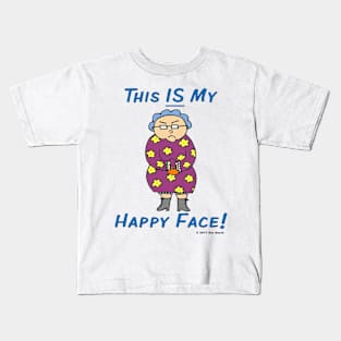 Edna: This IS My Happy Face! Kids T-Shirt